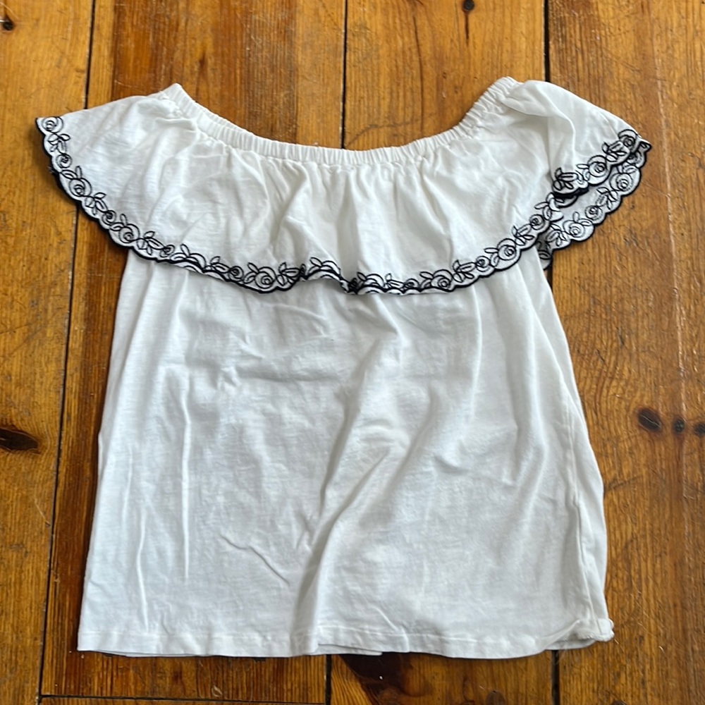 White Off Shoulder Blouse